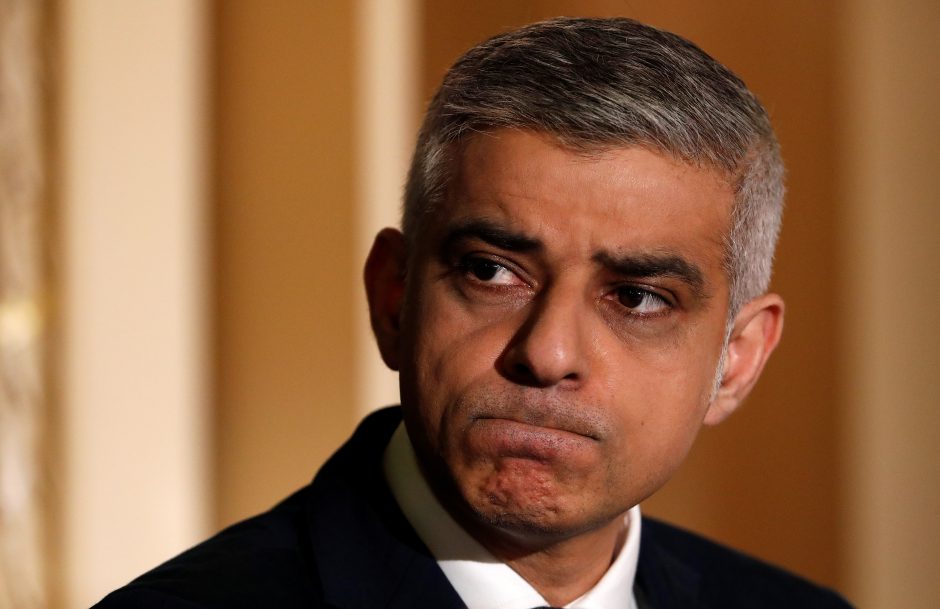 Londono meras sako „sielvartaujantis“ dėl „Brexit“  