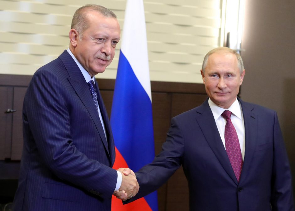 Turkijos ir Rusijos prezidentai rugpjūčio 5-ąją susitiks Sočyje