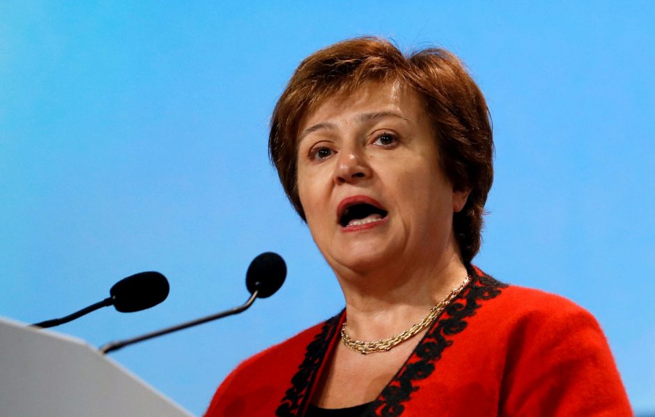 TVF vadovė K. Georgieva – vienintelė kandidatė perrinkimo procese