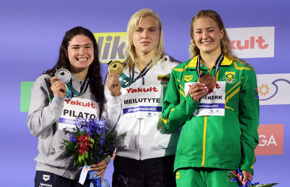 Nuostabu: R. Meilutytė tapo pasaulio čempione!