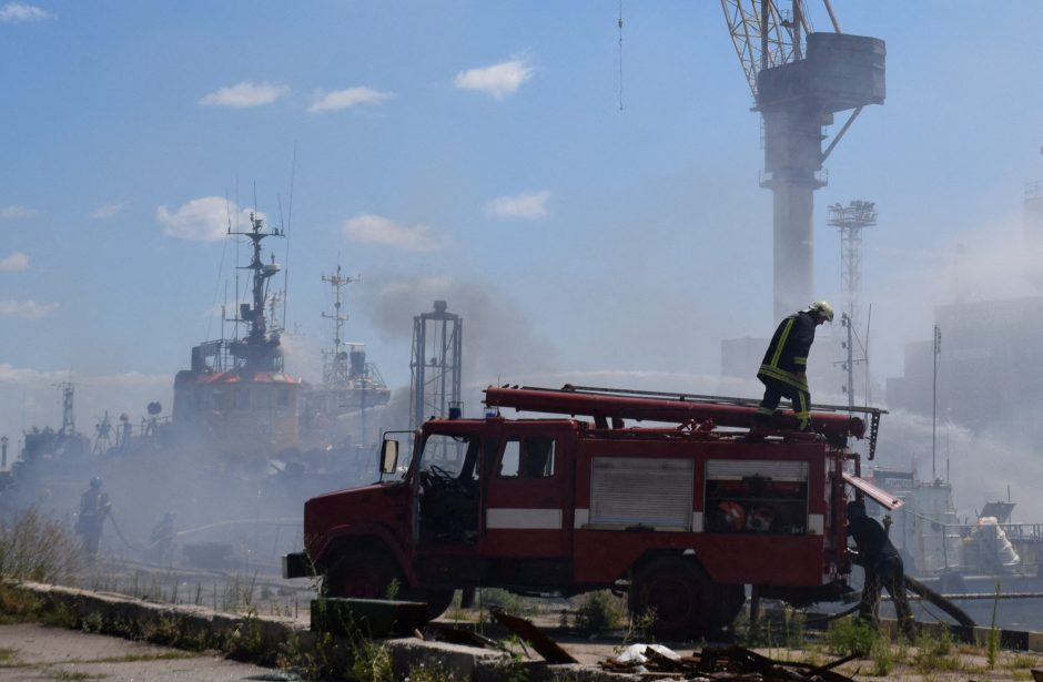 Karas: Rusijos smūgius Odesai Kyjivas pavadino spjūviu į veidą 