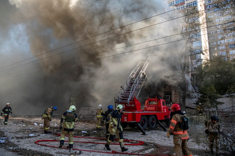 Ukraina: per Rusijos atakas Kyjive ir Sumuose žuvo 8 žmonės 