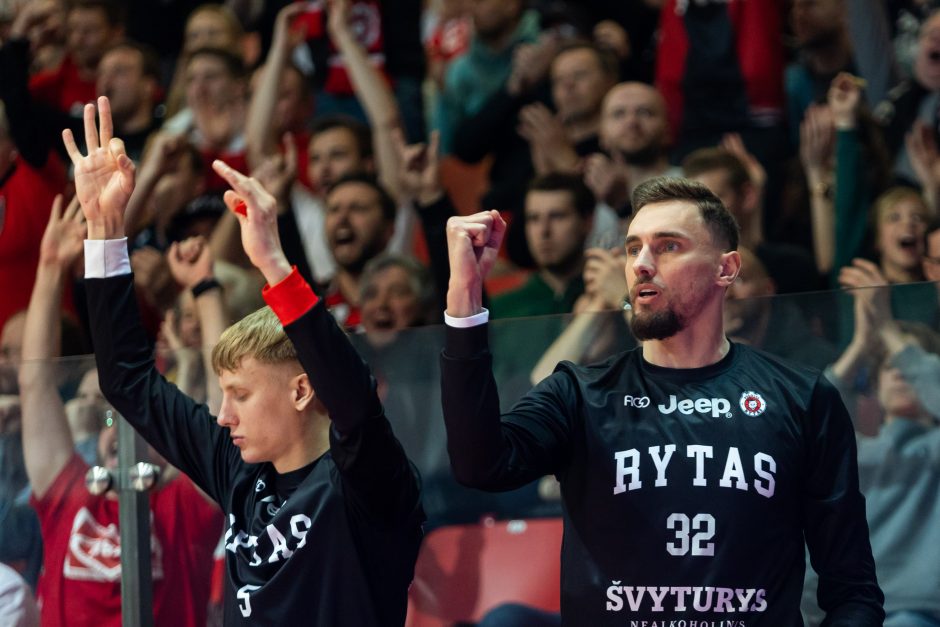 „Betsafe-LKL“ pusfinalį „Rytas“ atidarė užtikrinta pergale prieš šiauliečius
