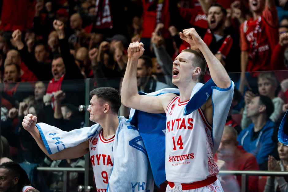 FIBA Čempionų lyga: „Rytas“ – „Bahcesehir Koleji“ 95:88