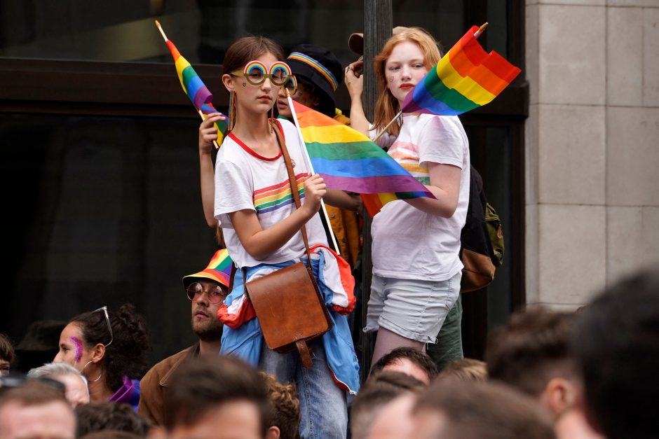 Pirmojo „Pride“ parado Londone 50-osios metinės