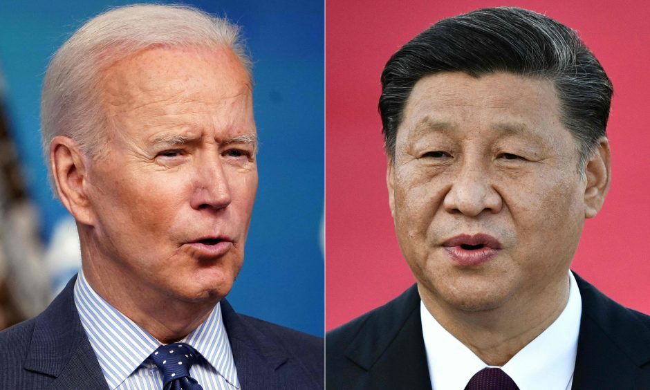 Valstybinė žiniasklaida: Xi Jinpingas perspėjo J. Bideną „nežaisti su ugnimi“ dėl Taivano