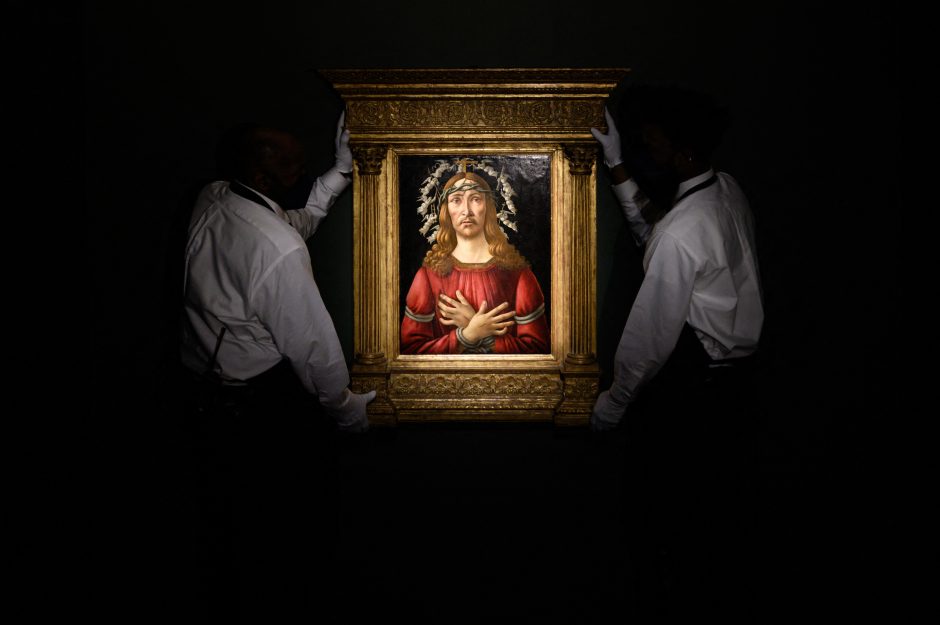 Niujorko aukcione už 45 mln. dolerių parduotas retas Botticellio paveikslas