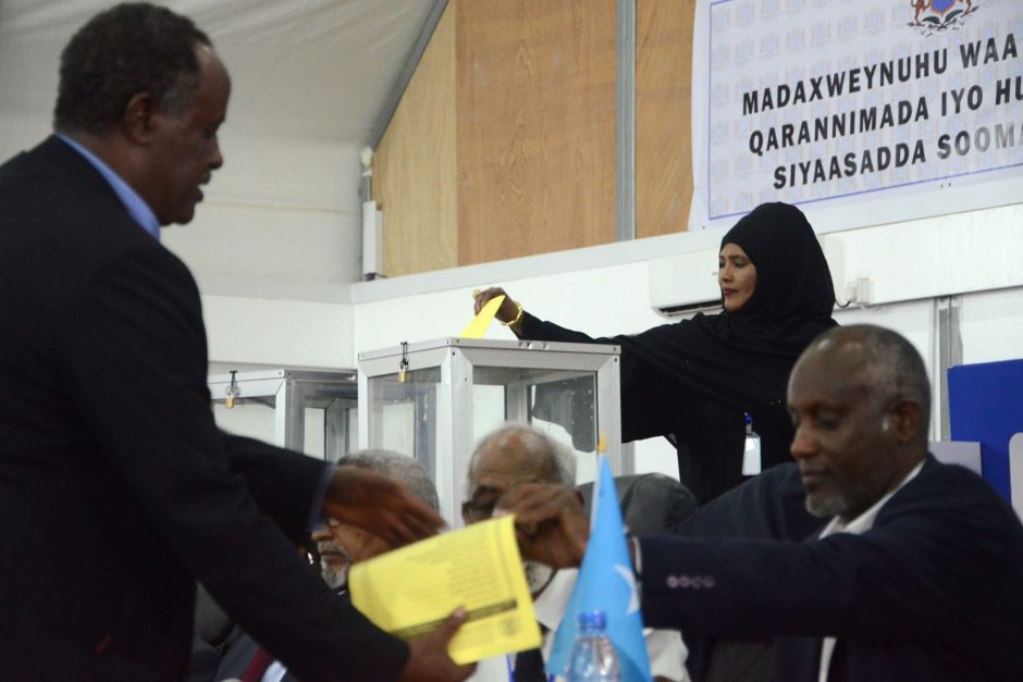 Somalio prezidentu išrinktas buvęs premjeras M. A. Farmajo