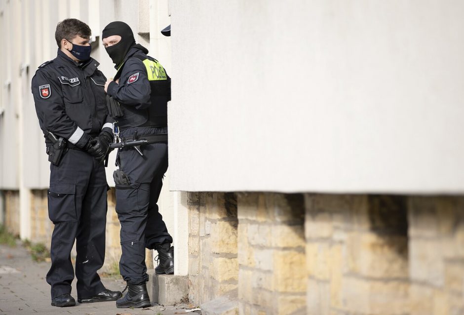 Vokietijos policija praneša apie augančius migrantų srautus pasienyje su Lenkija