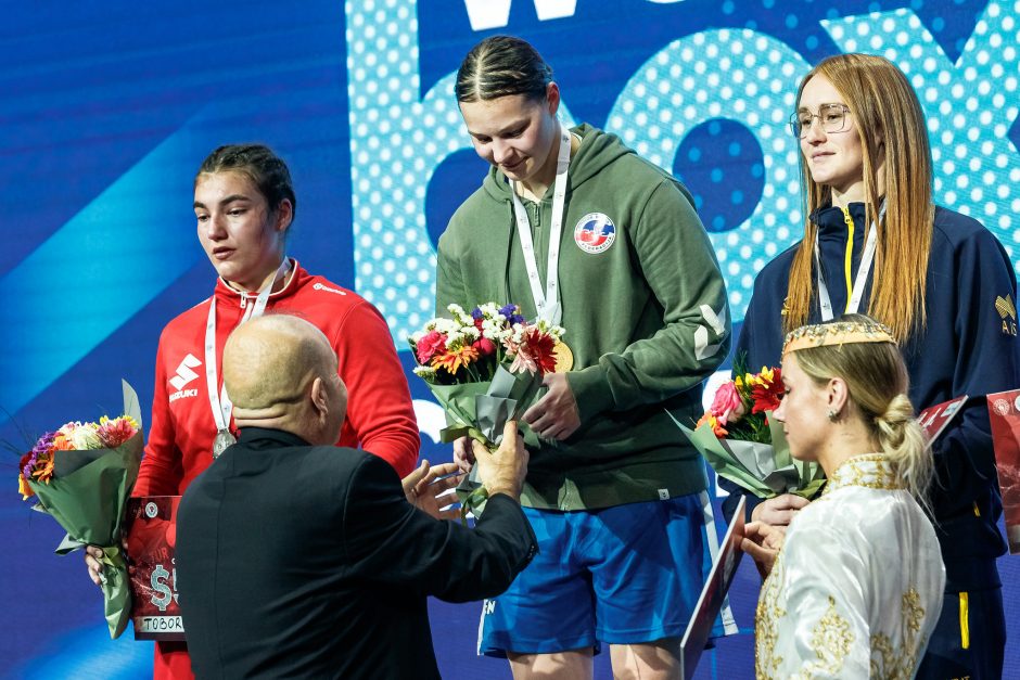 Lietuvos boksininkė G. Stonkutė tapo pasaulio čempione!