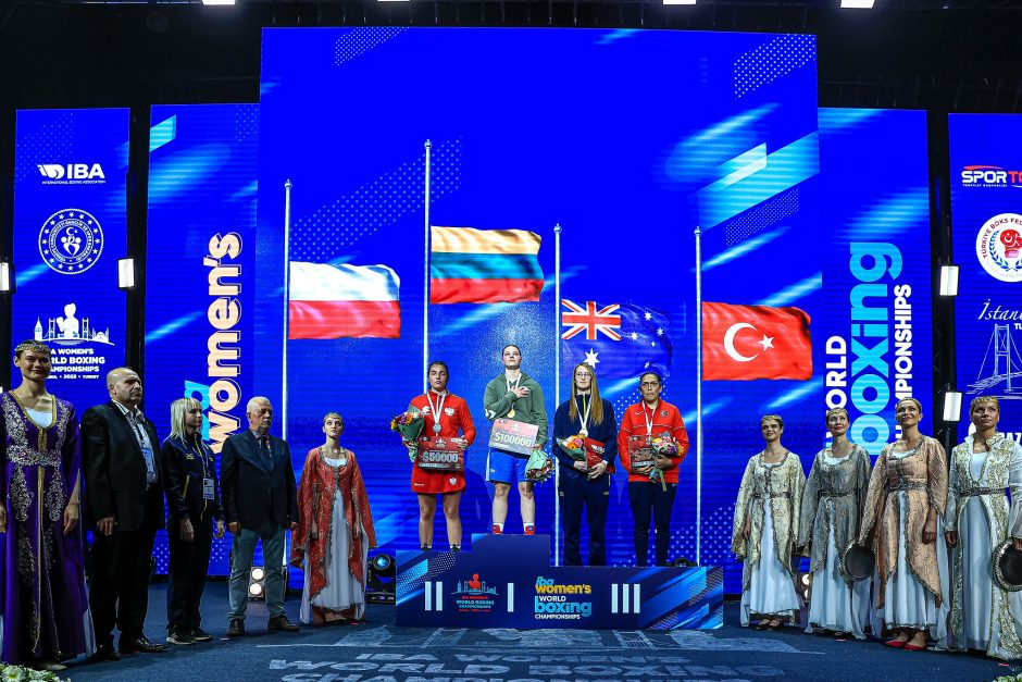 Lietuvos boksininkė G. Stonkutė tapo pasaulio čempione!