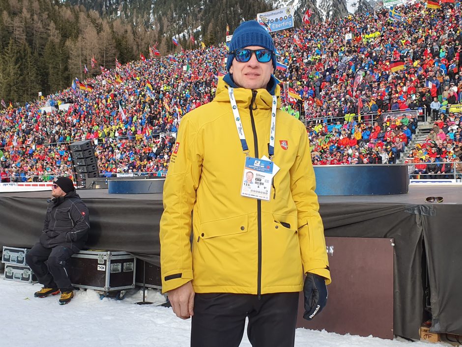 Biatlono federacijos prezidentas A. Daugirdas: sportininkai subrendo geriausiems rezultatams