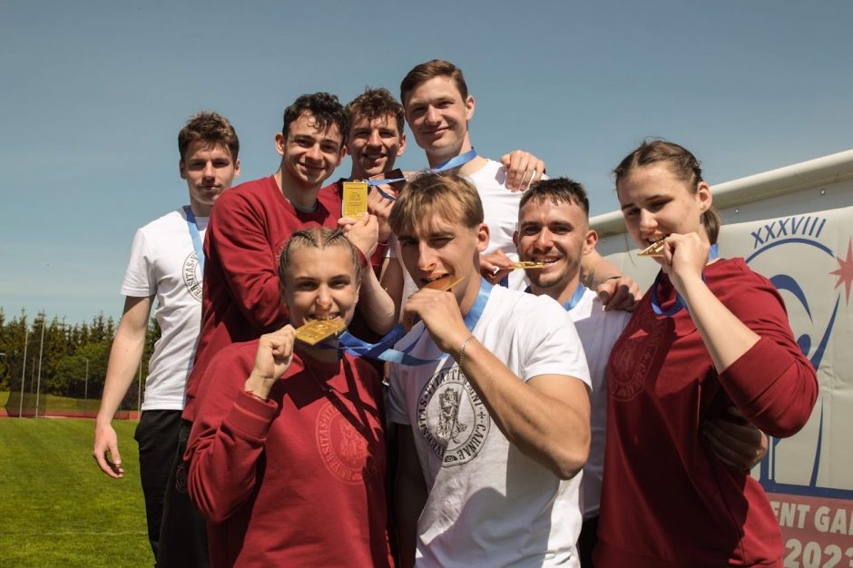 Įspūdingi sporto pasiekimai: VDU – tarp dešimt stipriausių Europos universitetų