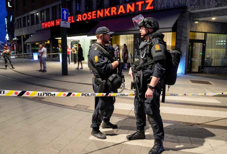 Norvegijoje per šaudynes naktiniame klube žuvo du žmonės, dar 14 sužeista