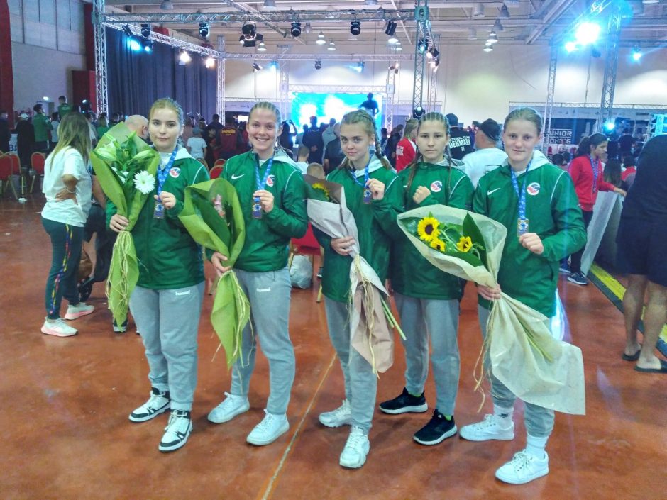 Apdovanojimų gausa: Lietuvos jaunių rinktinė Europos bokso čempionate iškovojo keturis medalius