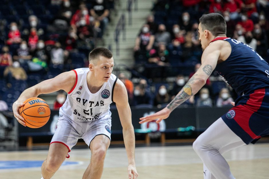 FIBA Čempionų lyga: „Rytas“ – Strasbūro IG 71:76