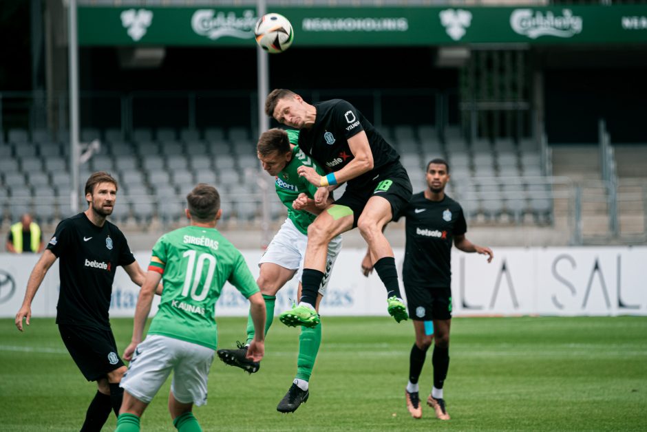 „TOPsport A lyga“: „Kauno Žalgiris“ – Vilniaus „Žalgiris“ 1:0