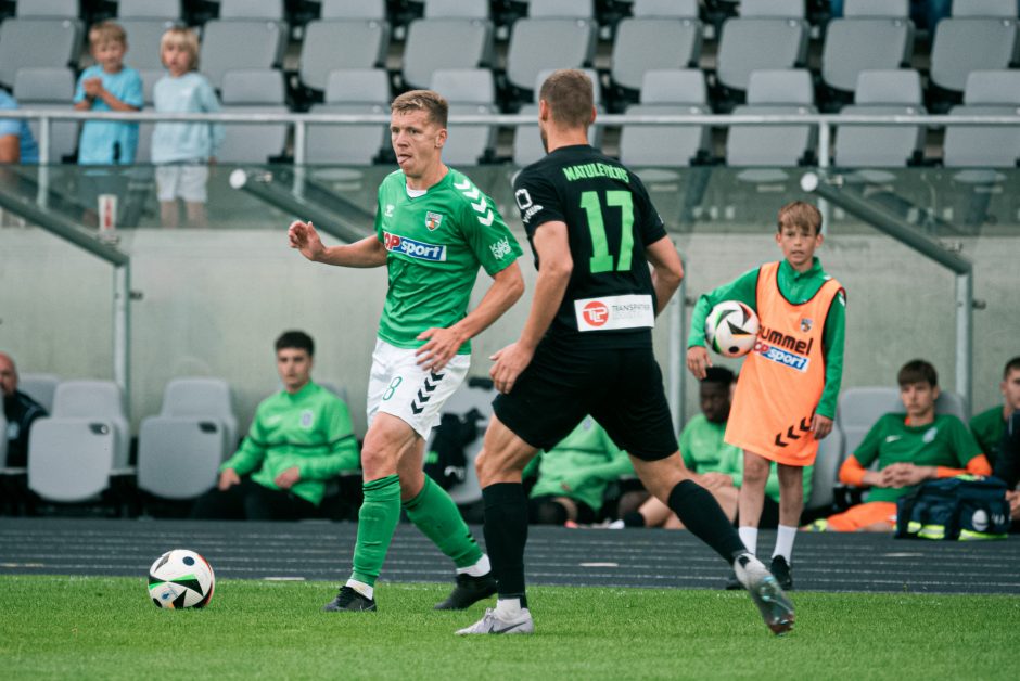 „TOPsport A lyga“: „Kauno Žalgiris“ – Vilniaus „Žalgiris“ 1:0