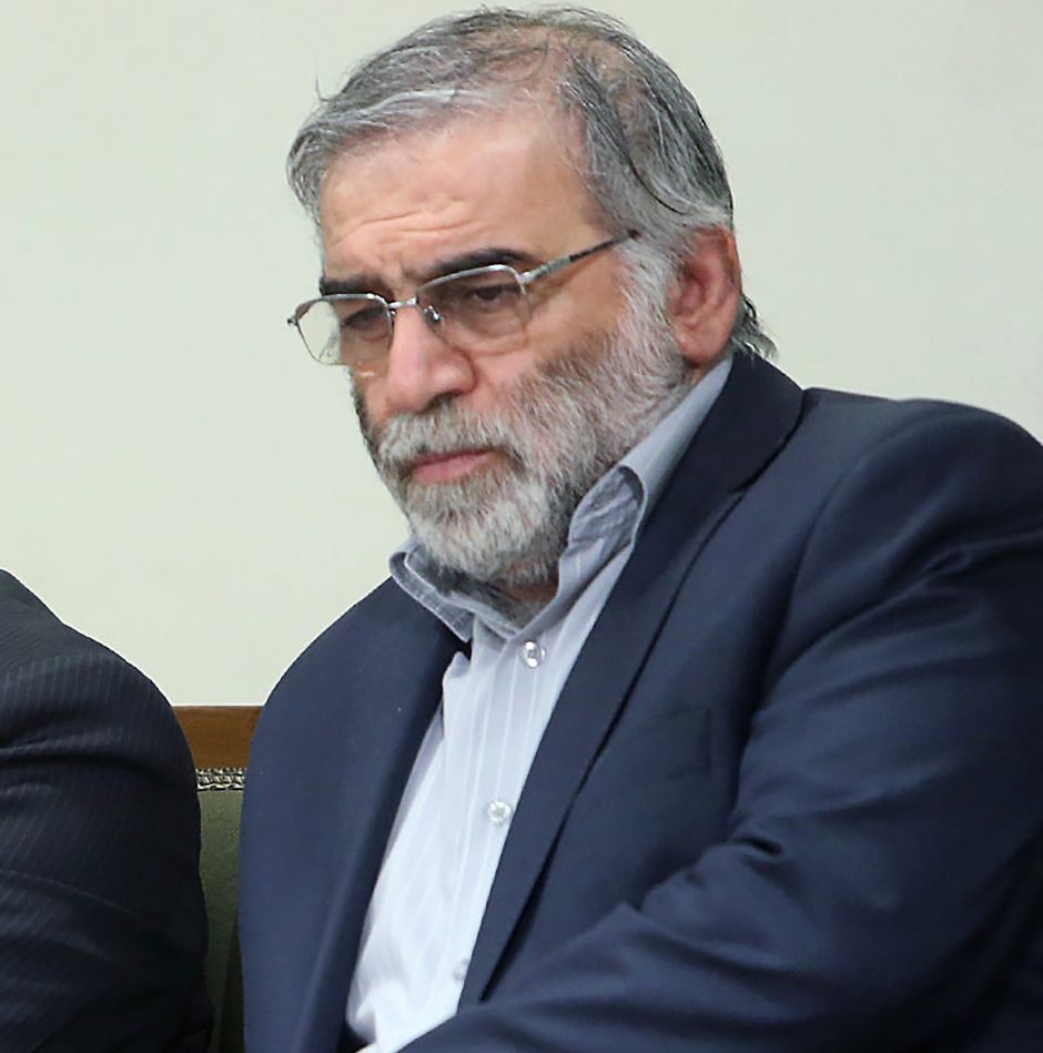 Iranas reikalauja, kad JAV sumokėtų 4 mlrd. dolerių už mokslininkų nužudymą
