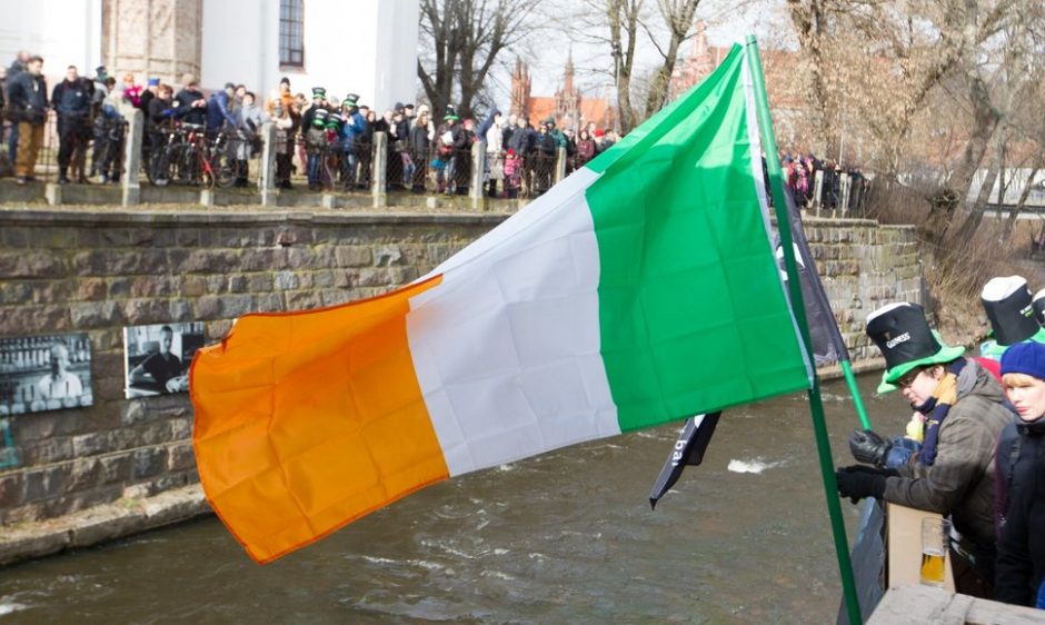 Šalies vadovai pasveikino Airiją Šv. Patriko dienos proga 