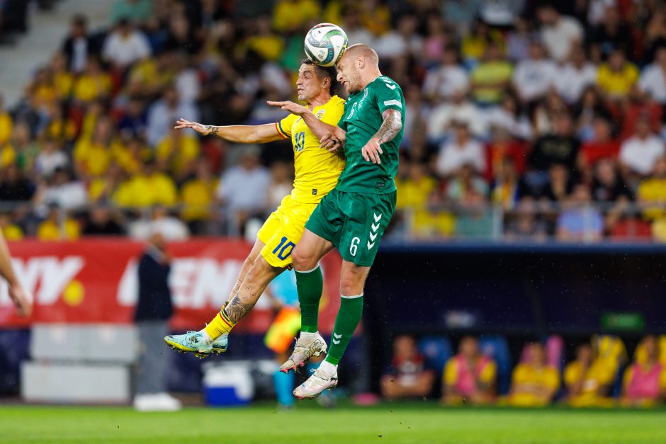 UEFA Tautų lyga: Rumunija – Lietuva 3:1