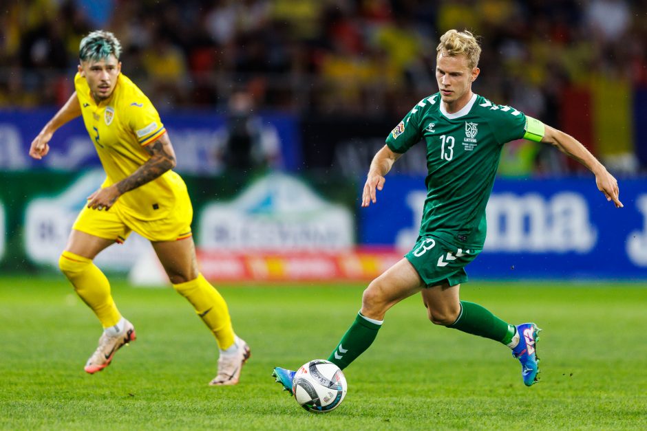 UEFA Tautų lyga: Rumunija – Lietuva 3:1