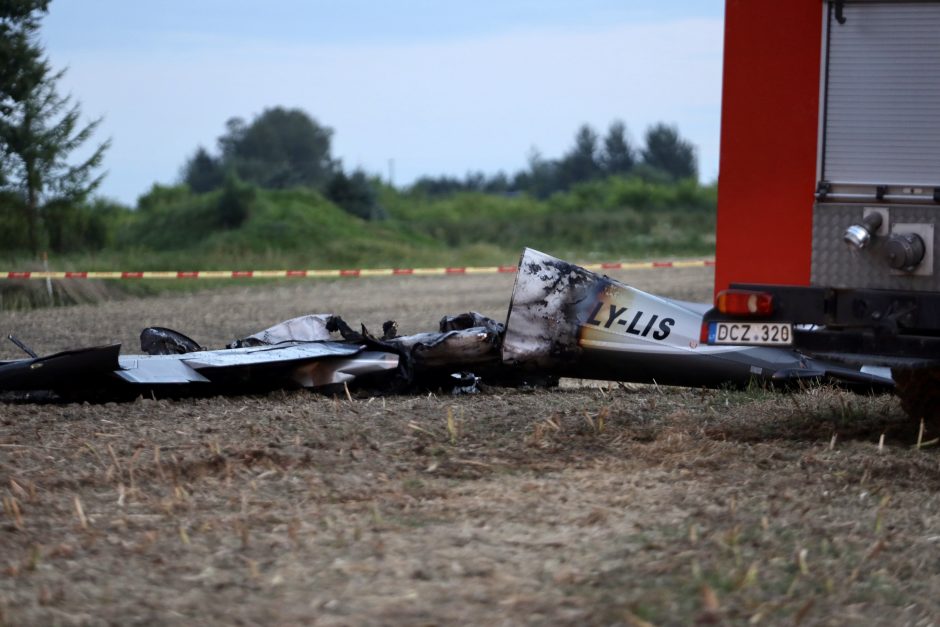Sportinio lėktuvo avarija Kauno rajone