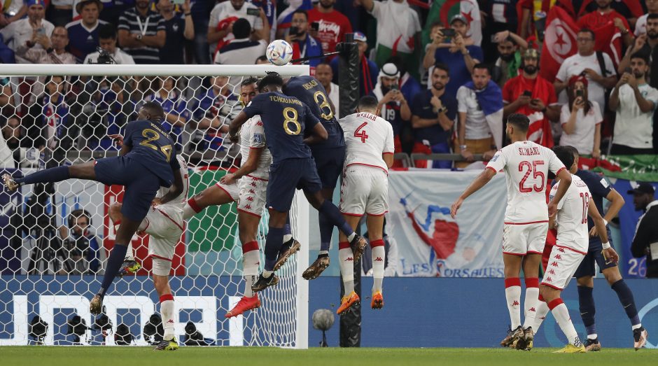 103 minučių dvikovoje Tunisas palaužė Prancūzijos ekipą