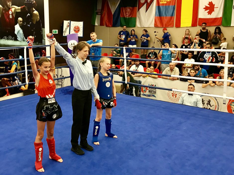 Lietuvai – pasaulio vaikų ir jaunimo muaitai čempionato sidabras bei bronza