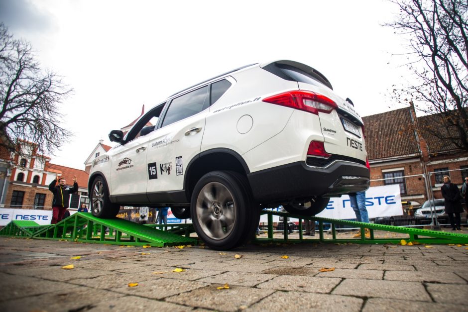 Visureigių teste labiausiai stebino elektromobilis