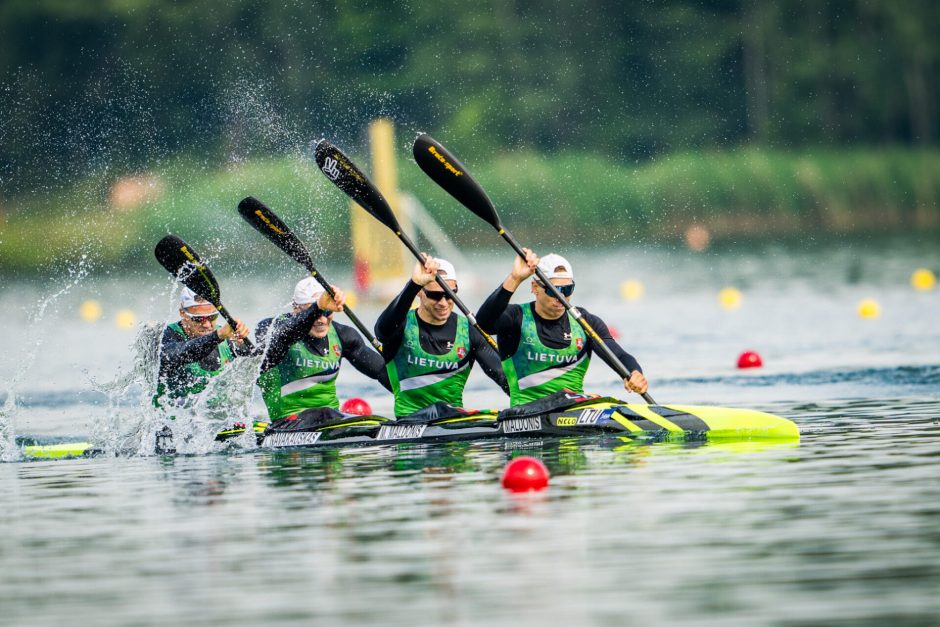 Sėkmingas startas Europos žaidynėse: tiesiai į finalus – visos trys baidarių ir kanojų įgulos