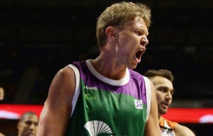 Ispanijos krepšinio lygos rungtynėse M. Kuzminskas pelnė 20 taškų