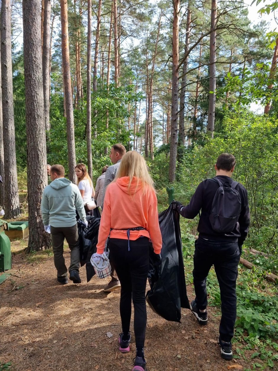  Lietuvoje jau trečią kartą vyko miškininkų organizuojama „Miško kuopa“