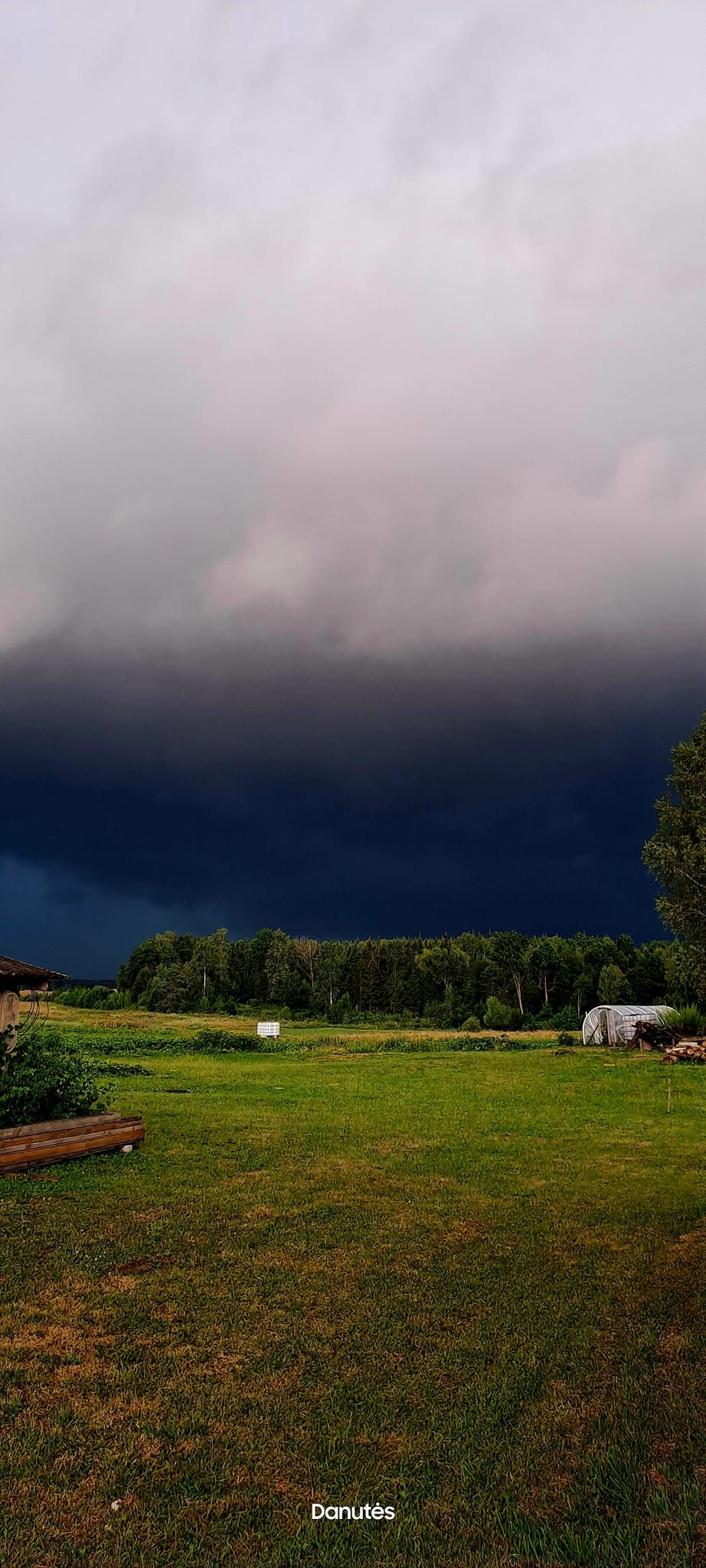 Lietuvoje lijo, žaibavo, žmonės užfiksavo ir viesulą