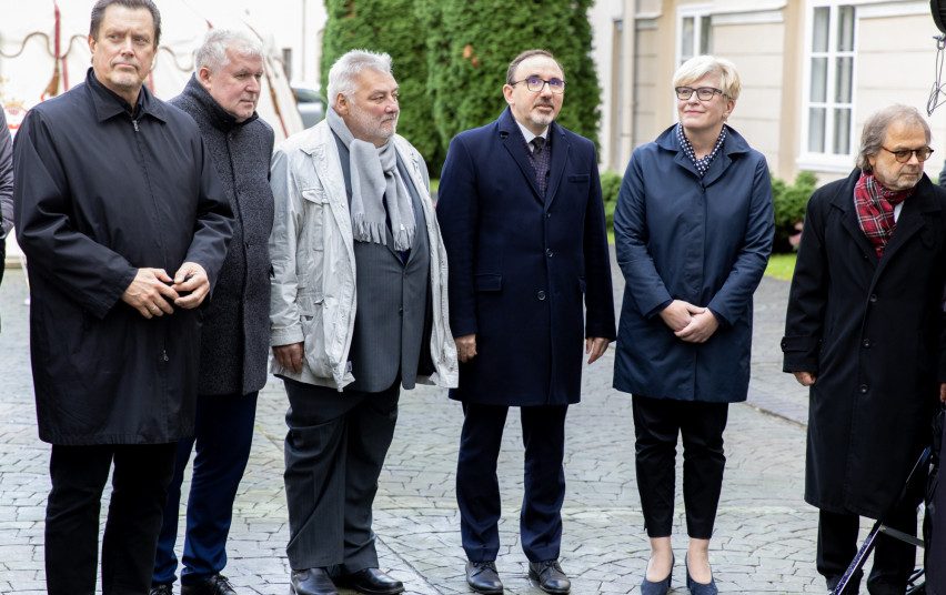 Vilniuje atidengtas paminklas didžiajam etmonui J. K. Chodkevičiui