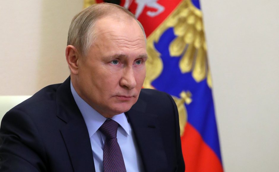 V. Putinas: jei karas tęsis, Ukrainai gresia patirti nepataisomą smūgį