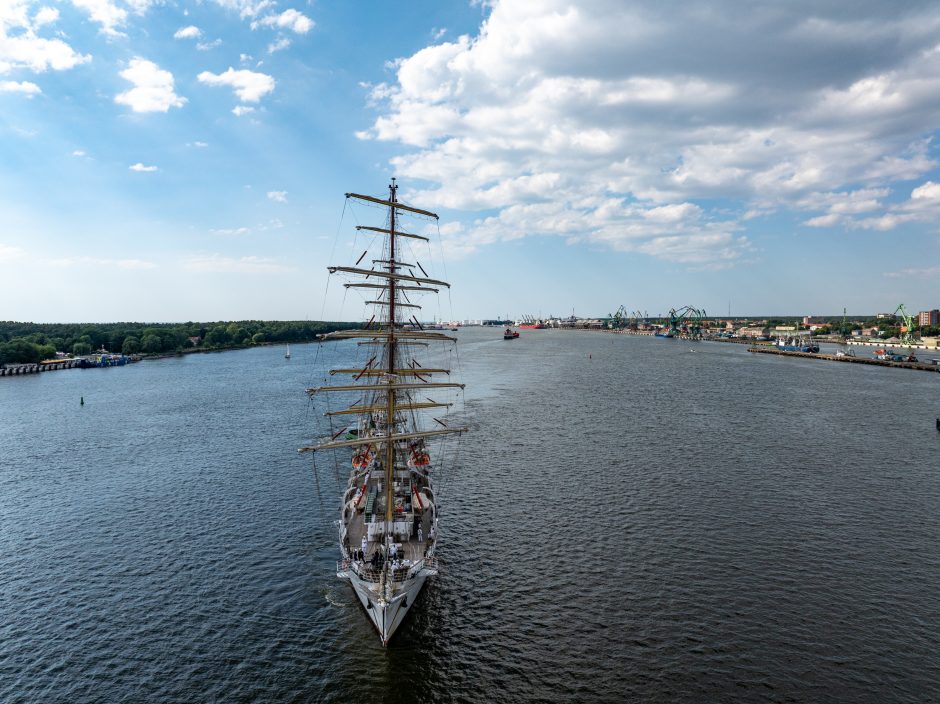 Klaipėdiečius džiugina istoriniai „The Tall Ships Races“ burlaiviai