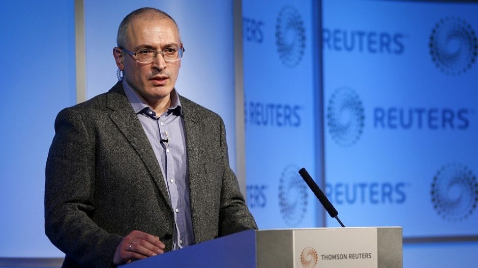 M. Chodorkovskis: V. Putino aplinka veikia kriminalinės gaujos principu