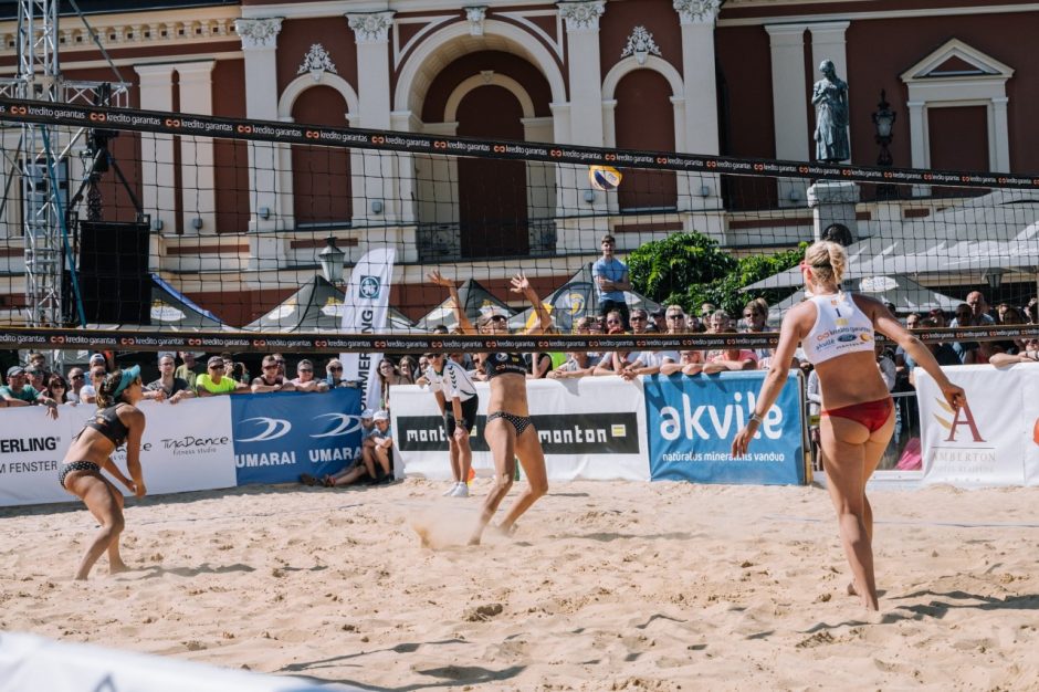 Pirmą kartą Lietuvoje bus surengtas paplūdimio tinklinio pasaulio turo turnyras