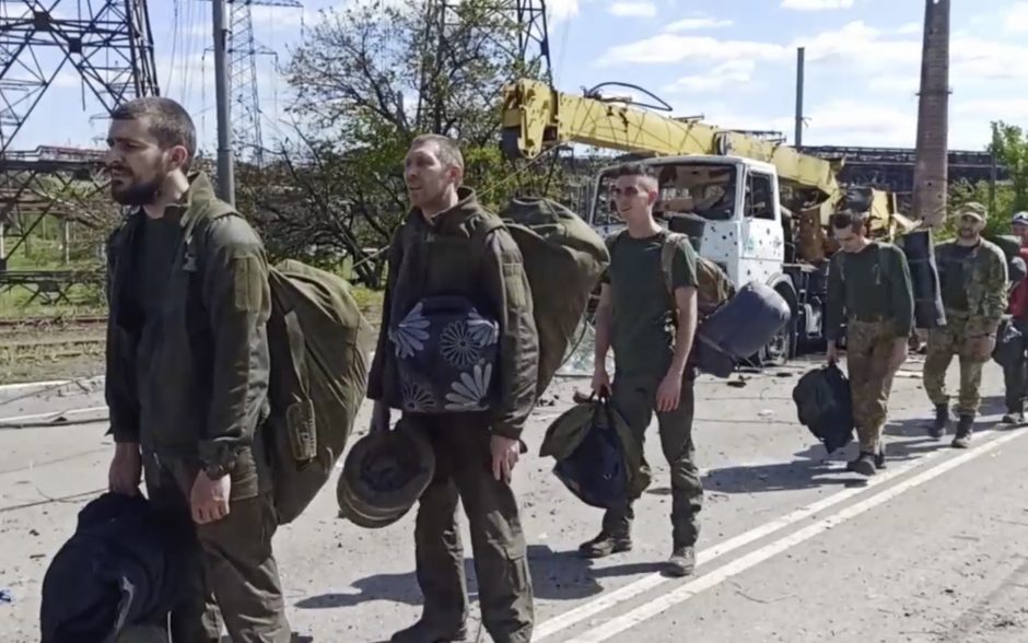 Kyjivas: per belaisvių mainus išlaisvinti 144 Ukrainos kariai 