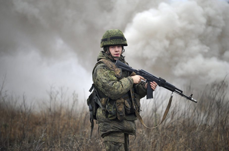 JAV kaltina Rusiją toliau eskaluojant įtampą prie sienos su Ukraina