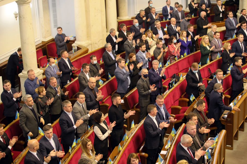 Ukrainos parlamentas uždraudė didinti mokesčius už šilumą
