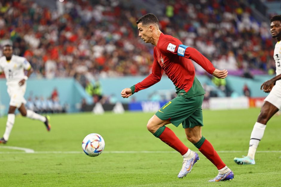 Ilgaamžio C. Ronaldo rekordai nukalė pergalę Portugalijos rinktinei