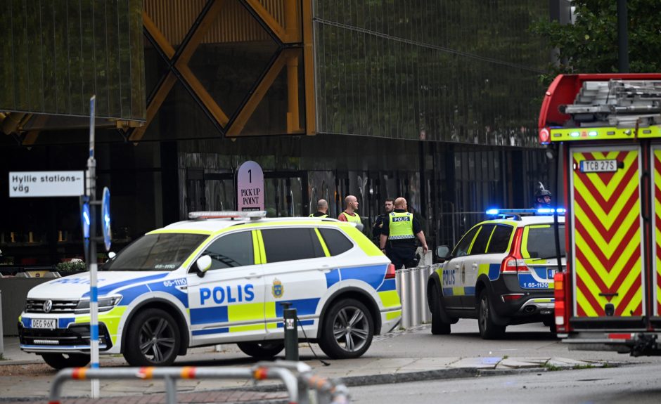 Švedijoje sulaikyti keturi asmenys, įtariami teroro aktų rengimu