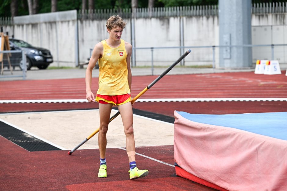 Europos jaunių čempionate startuos 11 Lietuvos lengvaatlečių