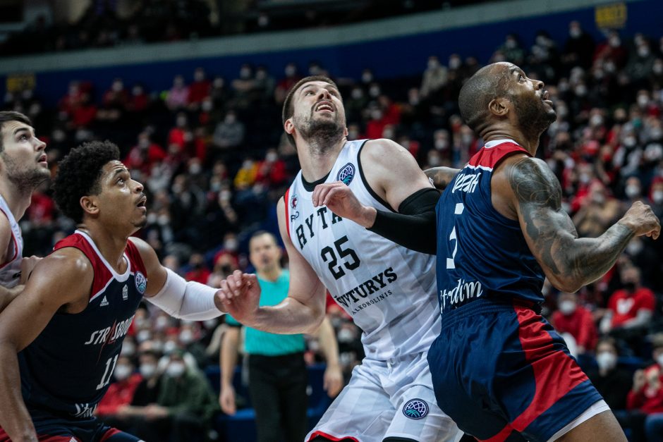 FIBA Čempionų lyga: „Rytas“ – Strasbūro IG 71:76
