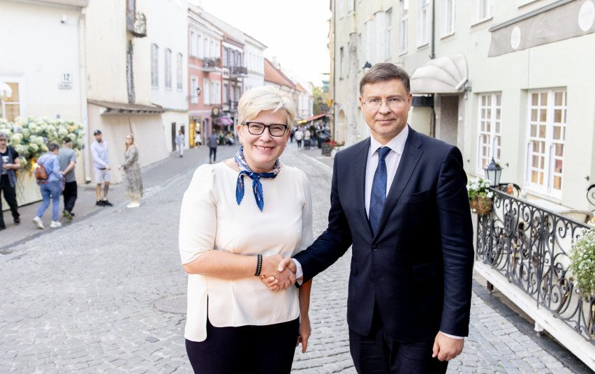 I. Šimonytė pažadėjo, jog Lietuva toliau sieks įgyvendinti RRF plane numatytas reformas
