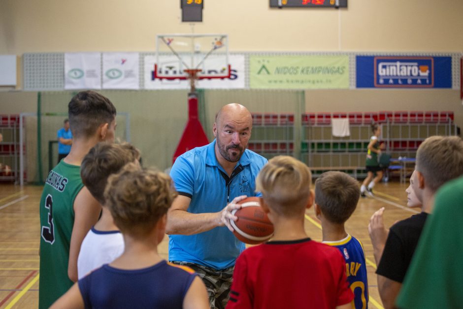Krepšinio talentams – dviejų garsių kapitonų pamokos