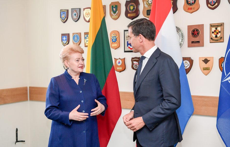 D. Grybauskaitė: NATO batalionai yra geriausia atgrasymo priemonė