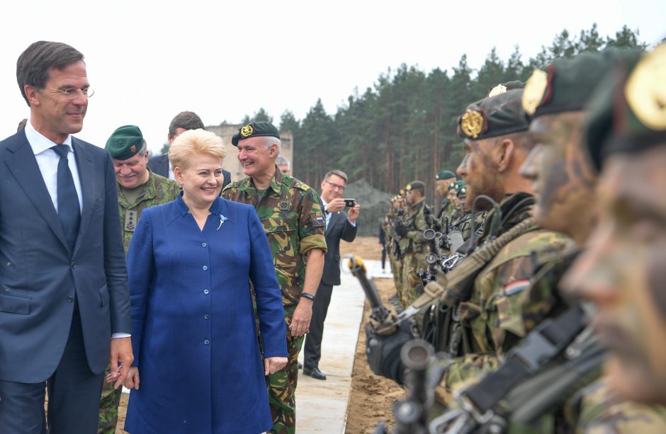 D. Grybauskaitė: NATO batalionai yra geriausia atgrasymo priemonė